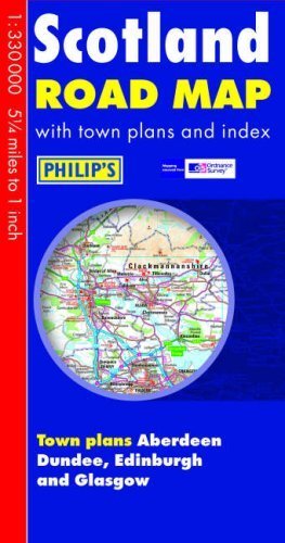 Philip's Scotland Road Map (Philip's Road Maps) by See Title (2007-10-25) by (Hardcover)