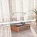 Bluetooth Record Player Belt-Driven 3-Speed Turntable, Vintage Vinyl Record Players Built-in Stereo Speakers, with Headphone Jack/ Aux Input/ RCA Line Out, Woodenthumb 4