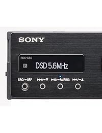 Sony Receptor de medios rsxgs9 Audio de alta resolución con Bluetooth (Negro)