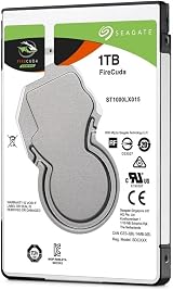 Seagate FireCuda ST1000LX015 1TB 2.5" SATA Internal SSHD 7mm Hard Drive view 1