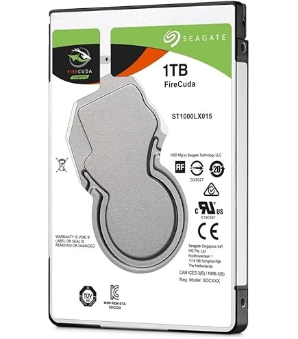 Amazon.com: (Old Model) Seagate 500GB Gaming SSHD Sata 8GB NAND