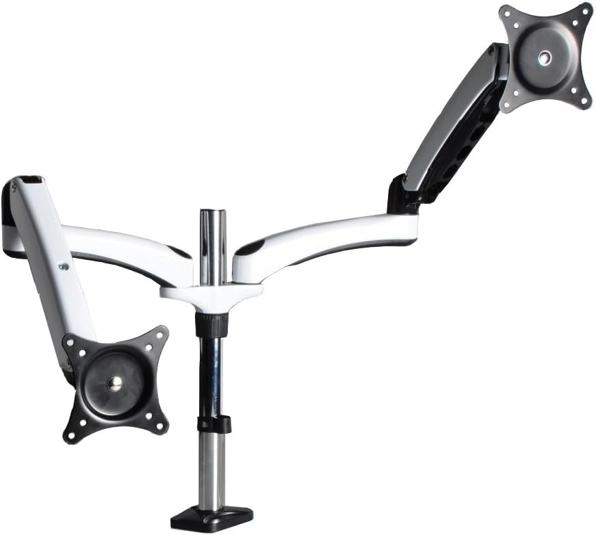 eLink Pro Dual Articulating LCD Monitor Arm Desk Mount Bracket for LCD LED TV and Flat Panel Screen Display