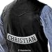 VEGASBEE CHRISTIAN REFLECTIVE EMBROIDERED IRON-ON PATCH LOW ROCKER FOR BIKER JACKET RIDER VEST SIZE XL 12