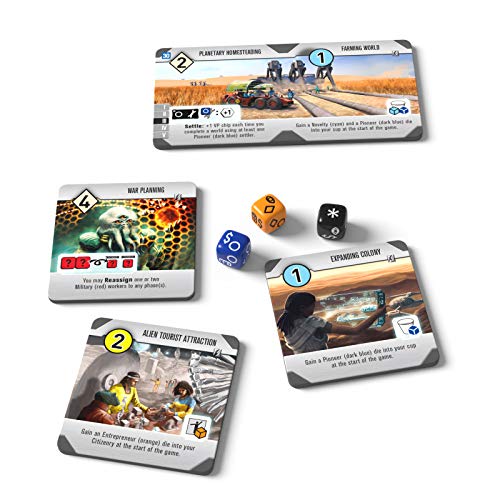 Rio Grande Games Roll For The Galaxy Board Game Rivalry Expansion Rio557 Pricepulse