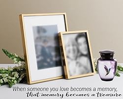 Hummingbird Keepsake Urn, Hummingbird Mini Urn for