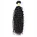 Golden Rule Brazilian Kinky Curly Hair Weave 100% Human Hair Extensions Natural Color Mixed Length (24 26 28)