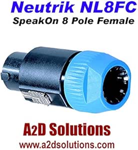8 pole speakon cable