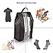 GYSSIEN Travel Shoes Bag Water Resistant Storage Organizer Bag Zipper Closure 4 Pack with Free Drawstring Bag