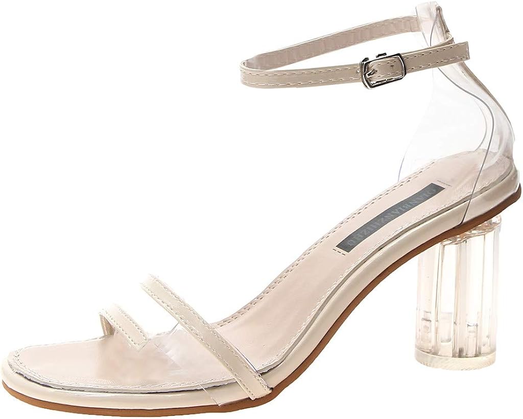 color block chunky sandals