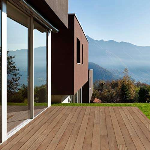 HORI® Cumaru-Terrassendielen Komplettset Massivdiele 21 x 90 mm I beidseitig glatt gehobelt I Fläche: 40 m² I 2,74… – Bild 6