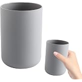 Bathroom Toothbrush Holder Cup, 300ml Matte PP Mouthwash Cup | Freestanding Organizer for Vanity Counter, Fits Electric Toothbrushes, Compact for Daily Use, Guest Room and Travel