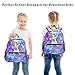 Mini Unicorn Backpack for Preschool Girls Toddlers Galaxy Cute School Bag Casual Backpack Purse for Kindergarten Kids Women Boys