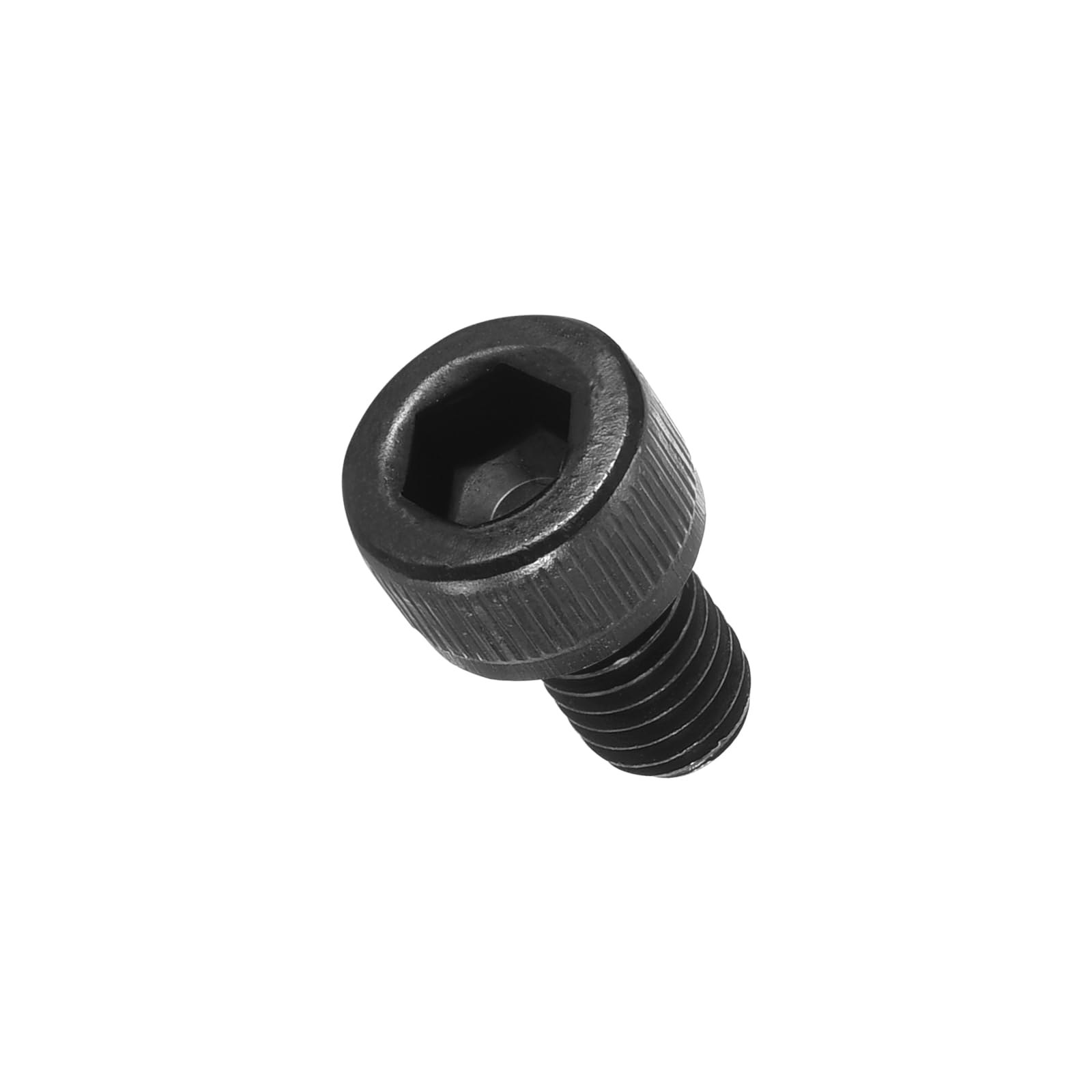 METALLIXITY Socket Head Cap Screws(M6-1x8mm)50Pcs, Carbon Steel Allen Socket Drive DIN912/ISO4762 Metric Oxide - Machine Grade 12.9 Internal Hex Screw UNC Coarse, Black — image 1