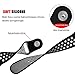 VIGOSS for Gear Sport Band/Galaxy Watch 42mm Band/Galaxy Watch Active 40mm Bands - 20mm Silicone Wristband for Samsung Galaxy Watch 42mm R810 & Gear Sport Smartwatch R600 (Black/Grey, S/M)