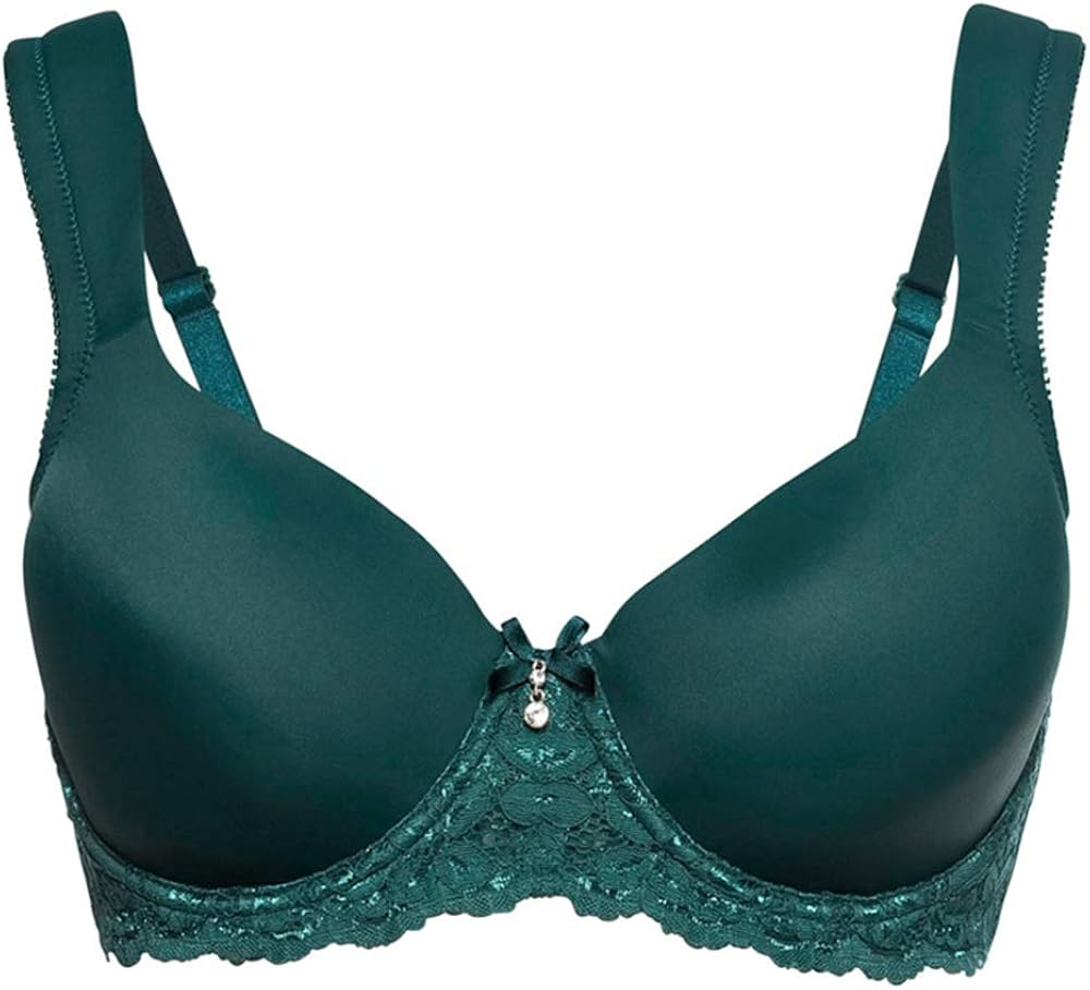 Necalisi Reggiseno Con Ferretto In Pizzo Da Donna Trasparente Con Imbottigliamento Di Grandi Dimensioni Supporto Classico Reggiseni A Gola Posteriore Nuda Braccio Bianco 32 E 120033622