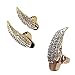 5X False Nail Clear Crystal Claw Paw Talon Finger Ring by NYKKOLA