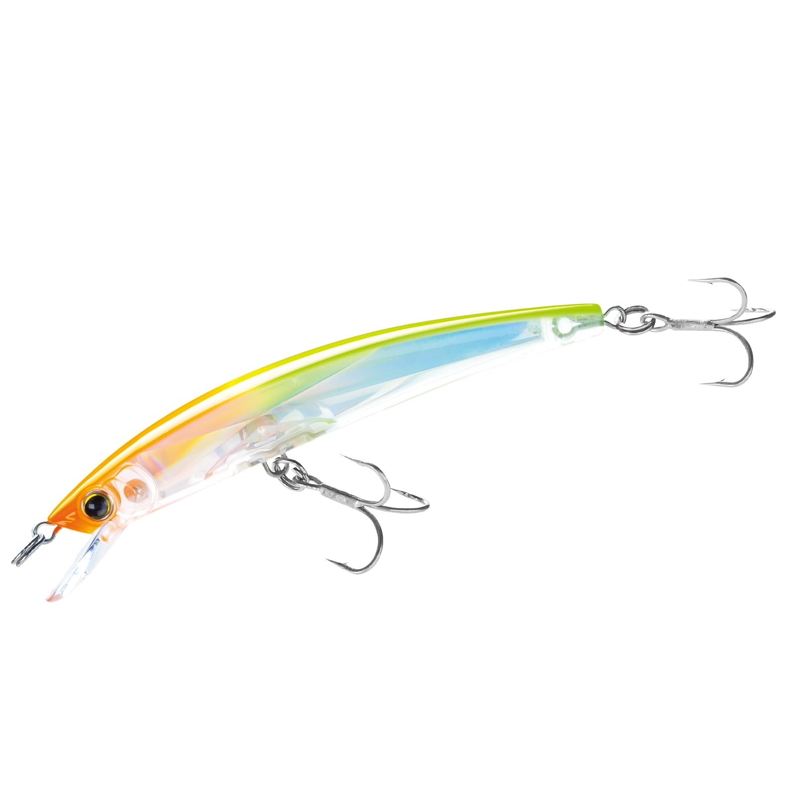 Yo-Zuri Crystal 3D Minnow Floating Lure, Orange Yellow, 5-1/4-Inch — image 1