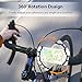 Bike Phone Mount, BESWILL Universal Silicone Bike Phone Holder& Motorcycle Holder Cradle wit 360 Rotation Compatible with iPhone X 7 8 6 Plus,Samsung Galaxy S 7/8/9 and All Other Devicesthumb 3