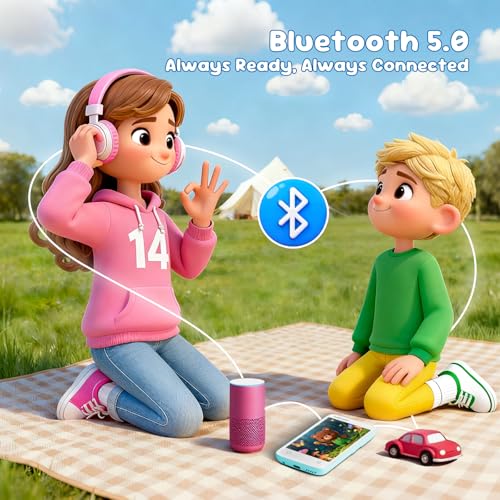MP3 Player for Kids, Parental Controls, 16GB, Supports Spotify and Audible, Bluetooth and WiFi(Mint Green)