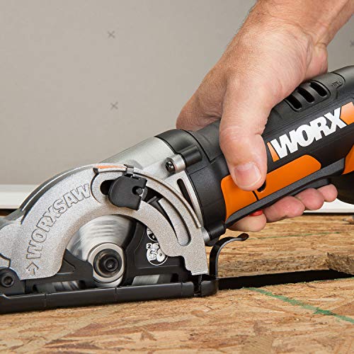 WORX 20V Cordless Circular Saw WX523L.2 with 3 Saw Blades 1.5Ah Battery