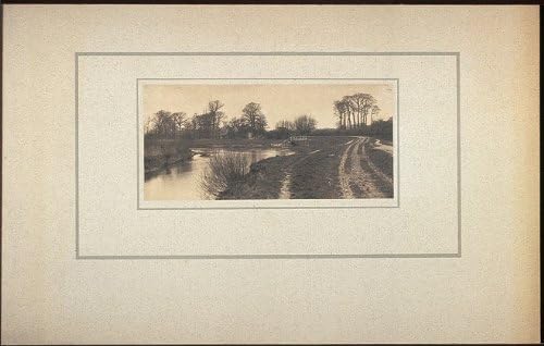 Photo Kelmscott Manor from the River country house of Wm. Morris 1895