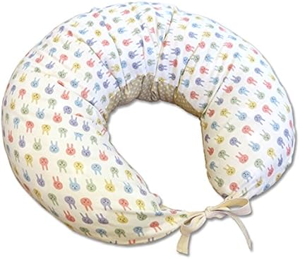 Amazon エスト マルチ授乳クッション うさぎドットベージュ 授乳クッション ベビー マタニティ 通販
