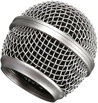 1x Mesh Microphone Head Ball Grill Replacement for Shure SM58 AKG Sennheiser LN
