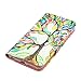 iPhone 6S Plus Case, iPhone 6 Plus Case, JanCalm [Kickstand] Pattern Premium PU Leather Wallet [Card/Cash Slots] Flip Case Cover for  iPhone 6/6S Plus + Crystal Pen (Beautiful Tree)
