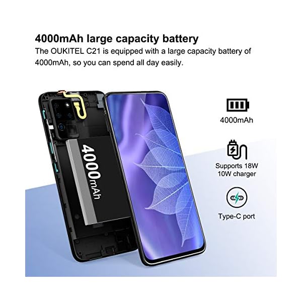 Sim-Free-Unlocked-Mobile-PhonesOUKITEL-C21-Smartphones64-Inch-FHD-DisplayHelio-P60-Eight-Core-Processor4GB64GB20MP-Selfie-Beauty-Smartphone16MP8MP8MP4000mAh-Battery-Android-10-Black OUKITEL Sim Free Unlocked Mobile Phones, C21 Smartphones,6.4-Inch FHD+ Display,Helio P60 Eight-Core Processor,4GB+64GB…