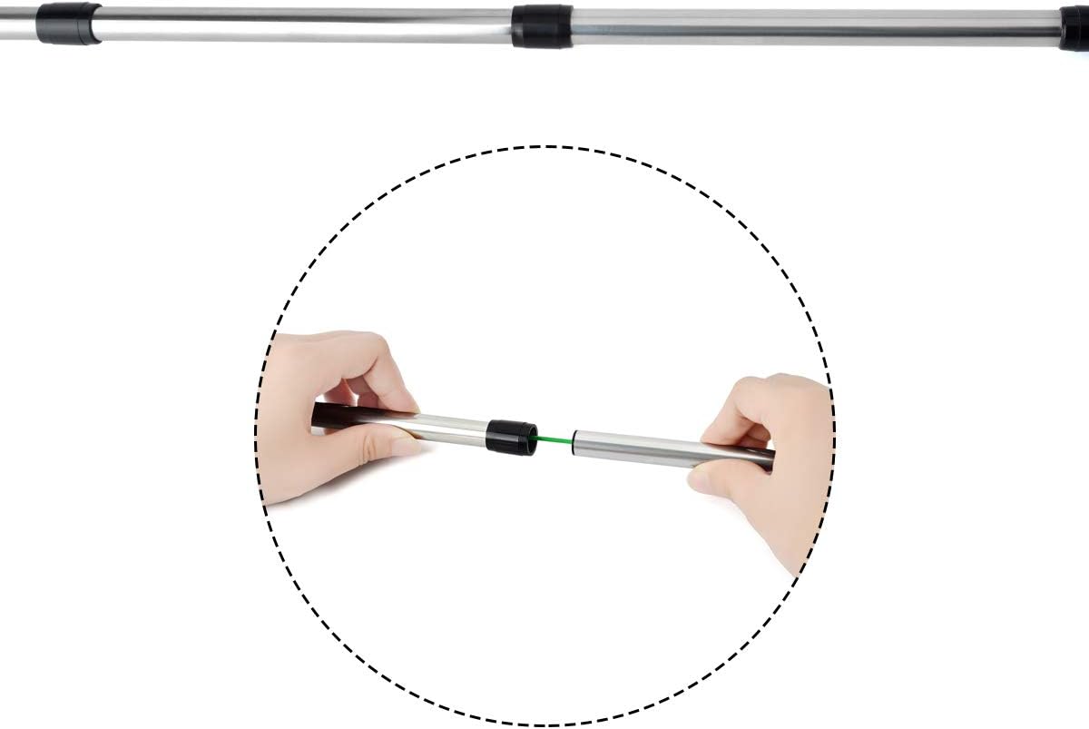 HYS RHD1277 SMA Male Dual Band Flexible Goose CS Tactical Antenna 77cm(30.3inch) Collapsible Walkie Talkie Aerial for YAESU VX-6R WOUXUN Kenwood Two Way Radio - Image 5