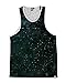INTO THE AM Elevated Psychedelic Collection Men's Casual Sleeveless Tank Top Shirts