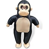 Pamir Inflatable Costume Gorillas Costumes Fancy Dress Cosplay Blow Up Jumpsuit Christmas Halloween Costumes