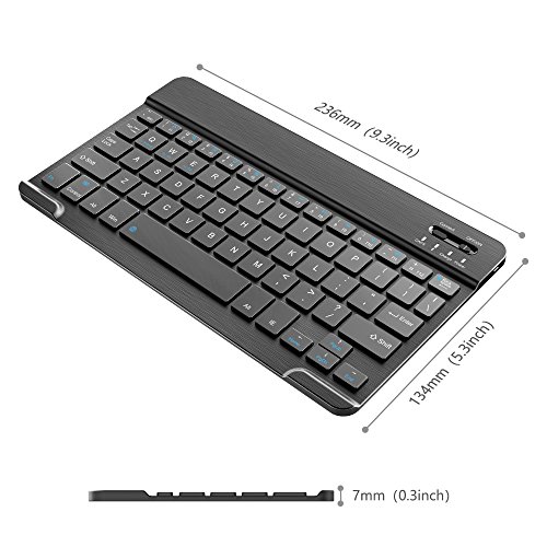5 Nulaxy+Bluetooth+Keyboard+Rechargeable+Compatible