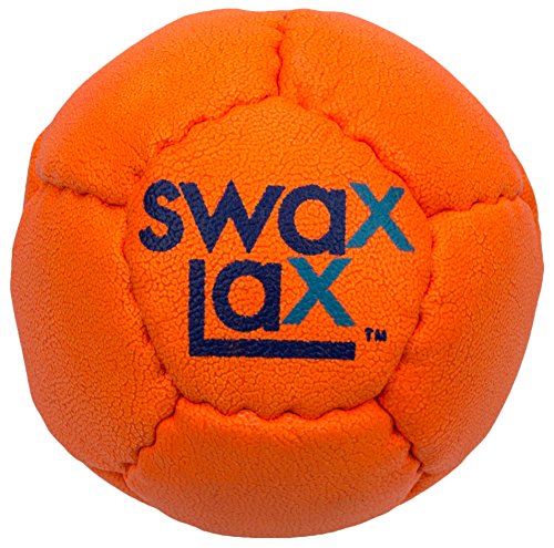 image for SWAX LAX 2-Pack Orange Lacrosse Training Ball - Same Size and Weight a