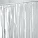 iDesign Vinyl Long Weighted Shower Curtain Liner - 72