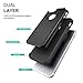 iPhone 7 Case, ATGOIN Dual Layer iPhone 7 Case EXTREME Shock-Absorption Tri-Layer Accessories Protection Heavy Duty Cover Protective Cases for iPhone 7 (2016) - Black
