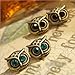 Cafurty Cute Lovely Eye Owl Earrings Blue Pendientes Stud Earing