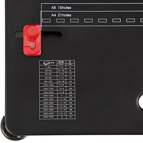 image for Eosphorus Manual Comb Binding System Adjustable Margin 450 Sheet Max 2