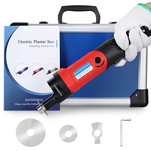 BAOSHISHAN Electric Cast Cutter Plaster Saw Cast Saw for Plaster Bandage with 3 Saw Blades 110V