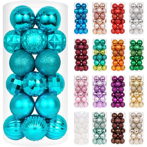 XmasExp Blue Christmas Ball Ornaments