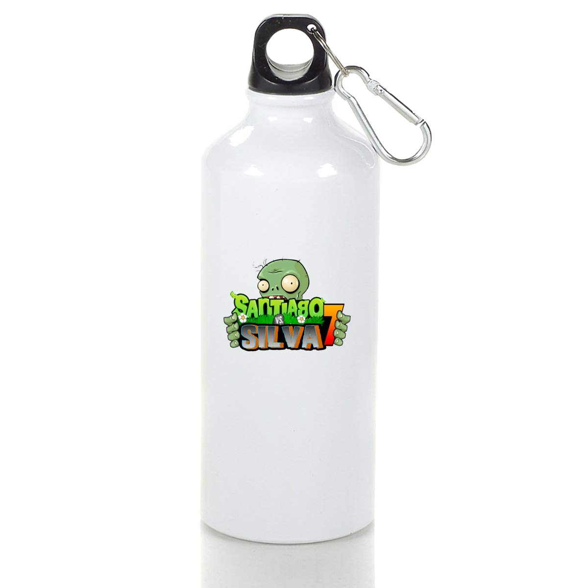 Xxxx Dtjscl Plants Vs Aluminum Outdoor Sports Bottle White