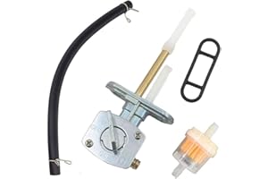 HURI Gas Fuel Tank Switch Valve Petcock for Kawasaki 440 550 LTD KZ400 KZ440 KZ550 KZ 400 440 550 KS125 KE175 KL250 KLR250 KLR650 KL650