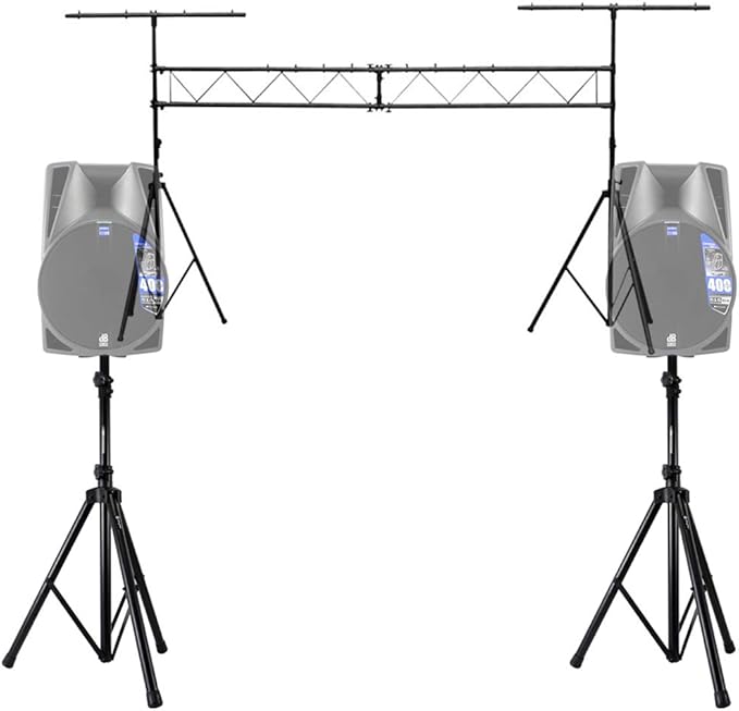 Beamz Disco DJ Lighting Trussing Bridge Stand + 2x PA Amazon.co.uk