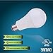 Yamao Non-dimmable 10Watt LED Light Bulbs E26 Base 60W Equivalent 5000K Daylight A19 800 Lumens Replacement Saving Energy Light Bulbs for Home Lighting Lamps 5000K (Pack of 10)