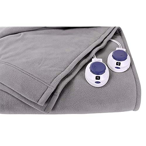 Perfect Fit SoftHeat Luxury MicroFleece Heated Electric Blanket with