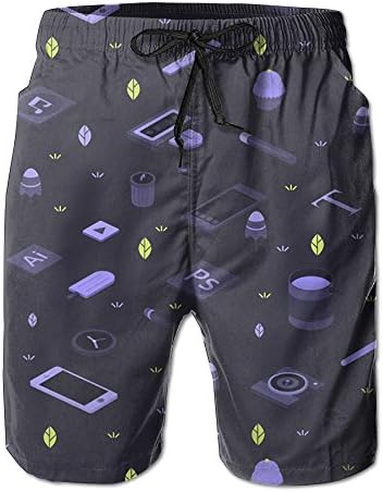 Men Design-tools Summer Casual Drawstring Beach BoardShorts Shorts Pants