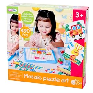 Amazon.com: Mosaic Puzzle Art, 490-Piece: Toys &amp; Games