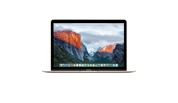 Amazon Com Apple Macbook Mlha2ll A 12 Inch Laptop Early 16 Intel Core M7 1 3ghz 8gb Ram 512gb Ssd Gold Renewed Electronics
