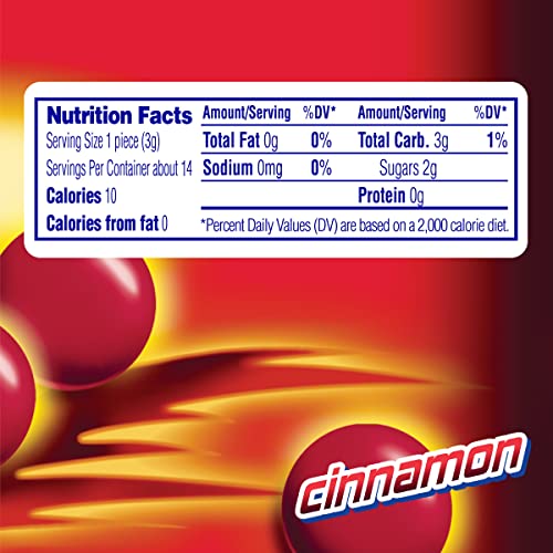 Mentos Halloween Trick or Treat Candy, Mint Chewy Roll, Cinnamon, Individually Wrapped Bulk Candy for Adults & Kids, Party, Non-Melting, 14 Count (Pack of 15)