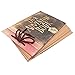 XDOBO Our Adventure Book Pixar Up Handmade DIY Photo Album Anniversary Scrapbook Wedding Photo Album 11.6x7.5 Inches, 80 Pages, with 5 postcards and 3 photo corners